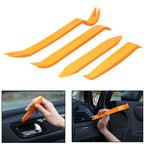 4 in 1 Car Audio System Dashboard Door Panel Removal Tools Kit, 4 in 1 Yellow