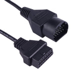17 Pin to 16 Pin OBDII Diagnostic Cable for Mazda, For Mazda
