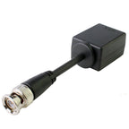 2 PCS Passive Video Balun CCTV Network UTP BNC