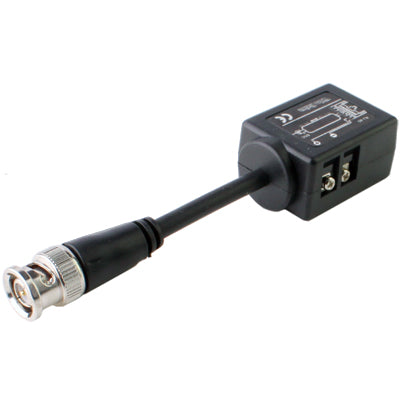 2 PCS Passive Video Balun CCTV Network UTP BNC