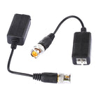 2 PCS HD 205C Coaxial CVI/TVI/AHD 1CH Passive Transceiver Video Balun, 205C