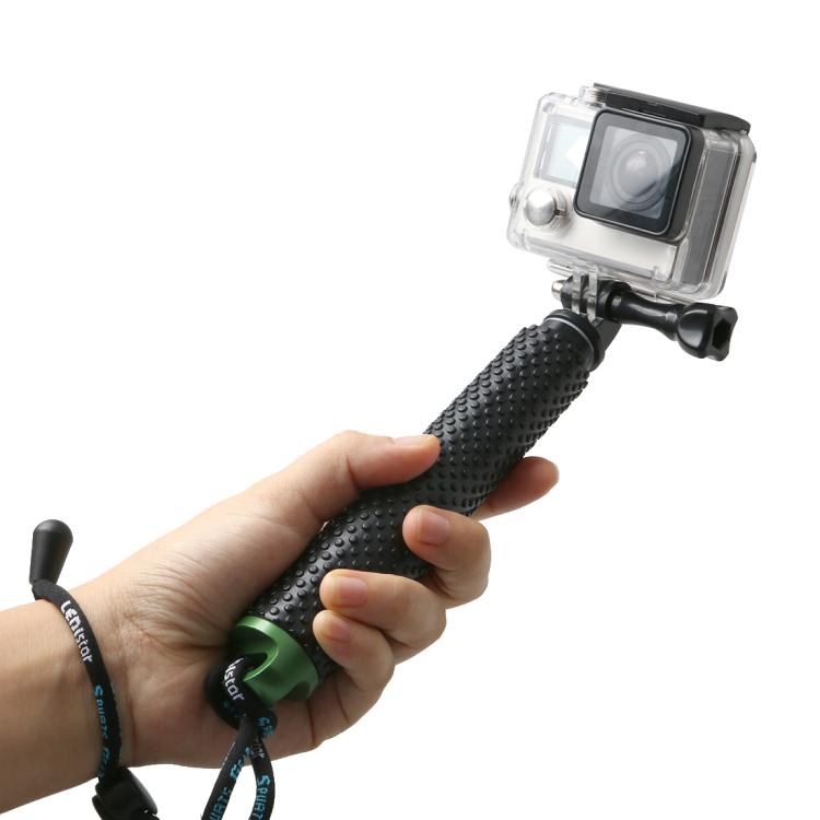 Handheld 49cm Extendable Pole Monopod with Screw for DJI, Insta360, GoPro and Other Action Cameras, Max Length: 49cm(Silver), Max Length: 49cm(Red), Max Length: 49cm(Blue), Max Length: 49cm(Gold), Max Length: 49cm(Green), Max Length: 49cm(Orange)