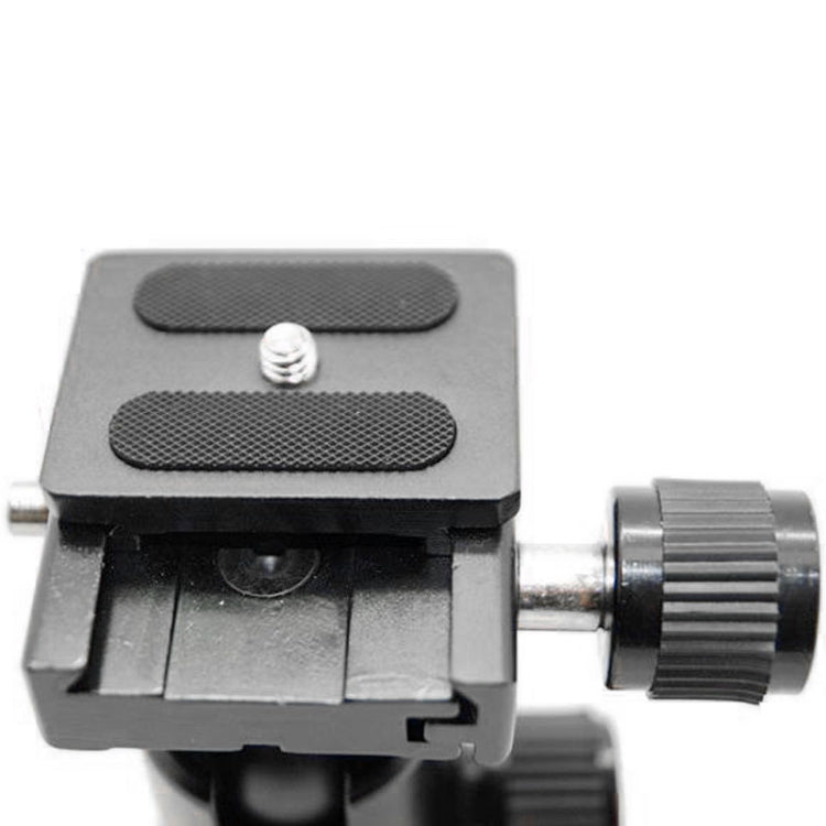 RUBY 005H Aluminium Magnesium Alloy Tripod Ball Head with Quick Release Plate Adapter, Aluminium