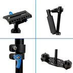 YELANGU S40L 40cm Aluminum Alloy Handheld Stabilizer for DSLR Camera DV