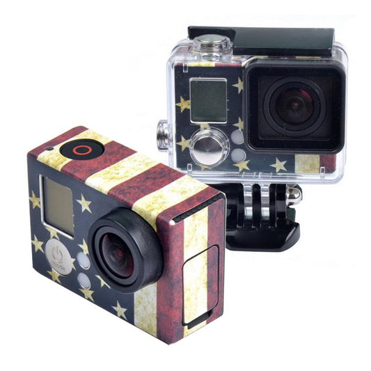 Case Sticker for GoPro HERO3+ /3, US Flag, AU Flag, Brazil Flag