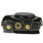Retro Style PU Leather Camera Case Bag with Strap for Sony RX100 M3 / M4 / M5