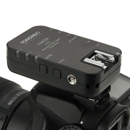 YONGNUO YN622N-KIT i-TTL Wireless Flash Trigger Controller + Transceiver Kit for Nikon Camera, for Nikon