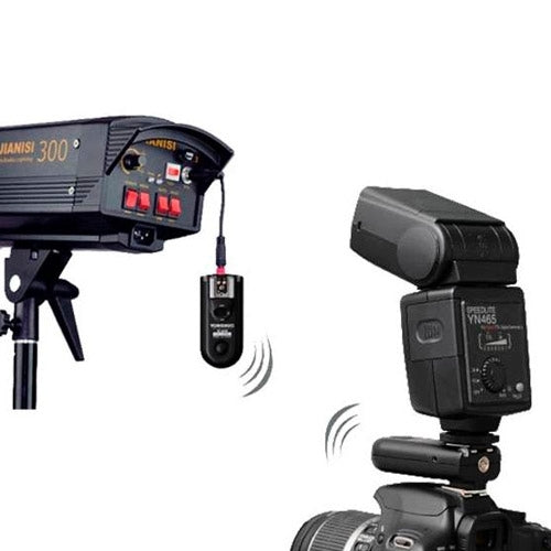 2 PCS YONGNUO RF603N II FSK 2.4GHz Wireless Flash Trigger with N1 Shutter Connecting Cable, RF603N II