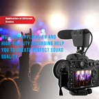 DEBO YS-8 Professional Photography Interview Dedicated Microphone for DSLR & DV Camcorder