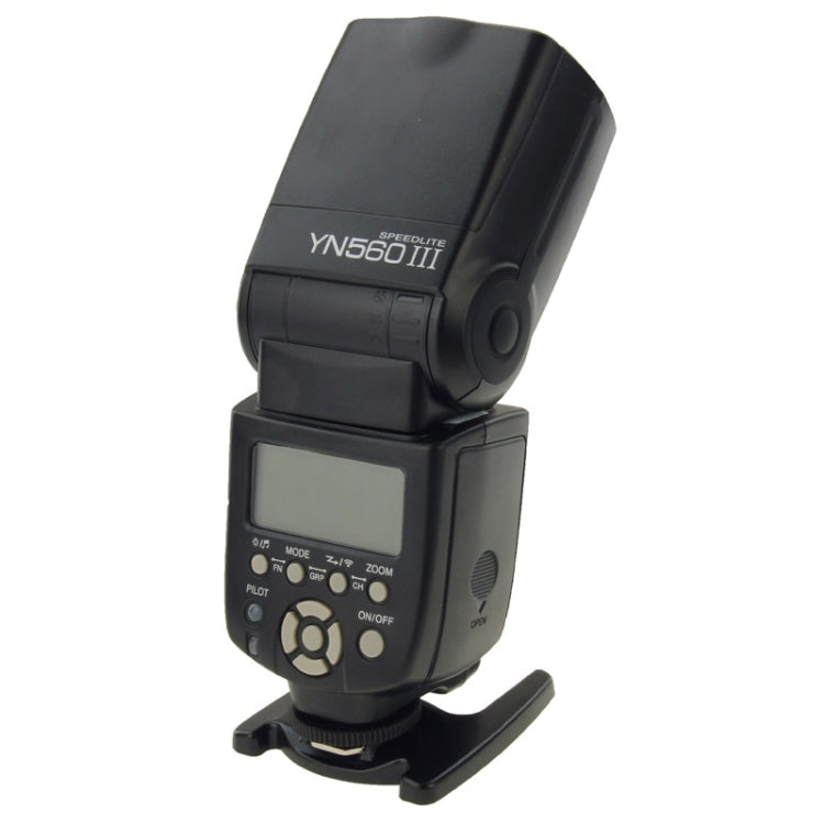 YN-560 III Ultra-long-range Wireless Flash Speedlite with Metal Hot Shoe for Canon / Nikon / Pentax / Olympus DSLR Camera, YN-560 III