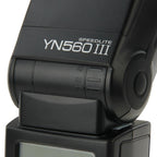 YN-560 III Ultra-long-range Wireless Flash Speedlite with Metal Hot Shoe for Canon / Nikon / Pentax / Olympus DSLR Camera, YN-560 III