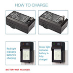 Digital Camera Battery Charger for Panasonic 602E/ DC1/ BC14, 602E