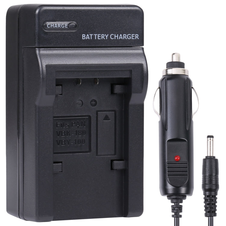 Digital Camera Battery Car Charger for Panasonic VBK180T Lithium Battery, VBK180T