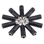3.5mm Male to 6.35mm Female Mono Sound Converters Adapters (100 Pcs in One Package, the Price is for 100 Pcs)