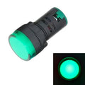 12V AD16-22D / S 22mm LED Signal Indicator Light Lamp, 12V