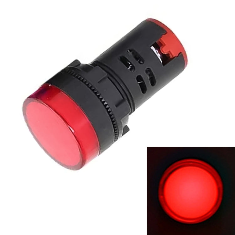 24V AD16-22D / S 22mm LED Signal Indicator Light Lamp, 24V