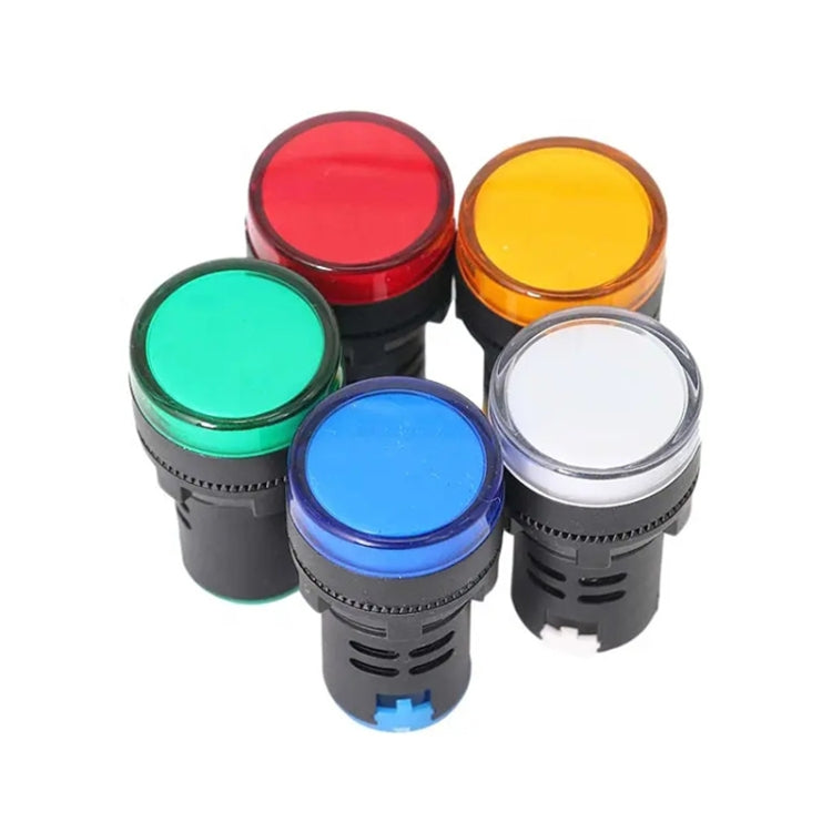 24V AD16-22D / S 22mm LED Signal Indicator Light Lamp, 24V