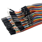 40 PCs Breadboard Male to Male / Male to Female / Female to Female Jumper Cable (120 PCs per package), Male to Male (40 PCS)