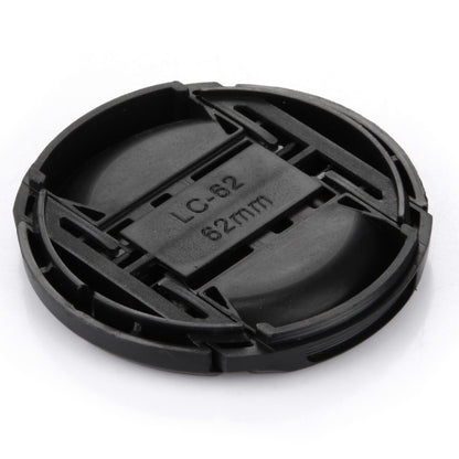 62mm Center Pinch Camera Lens Cap, 62mm