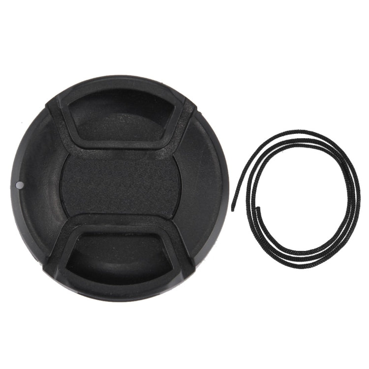 62mm Center Pinch Camera Lens Cap, 62mm