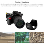 58mm Lens Hood for Cameras(Screw Mount), 58mm