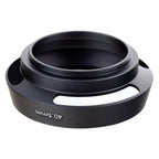 40.5mm Metal Vented Lens Hood for Leica, 40.5mm
