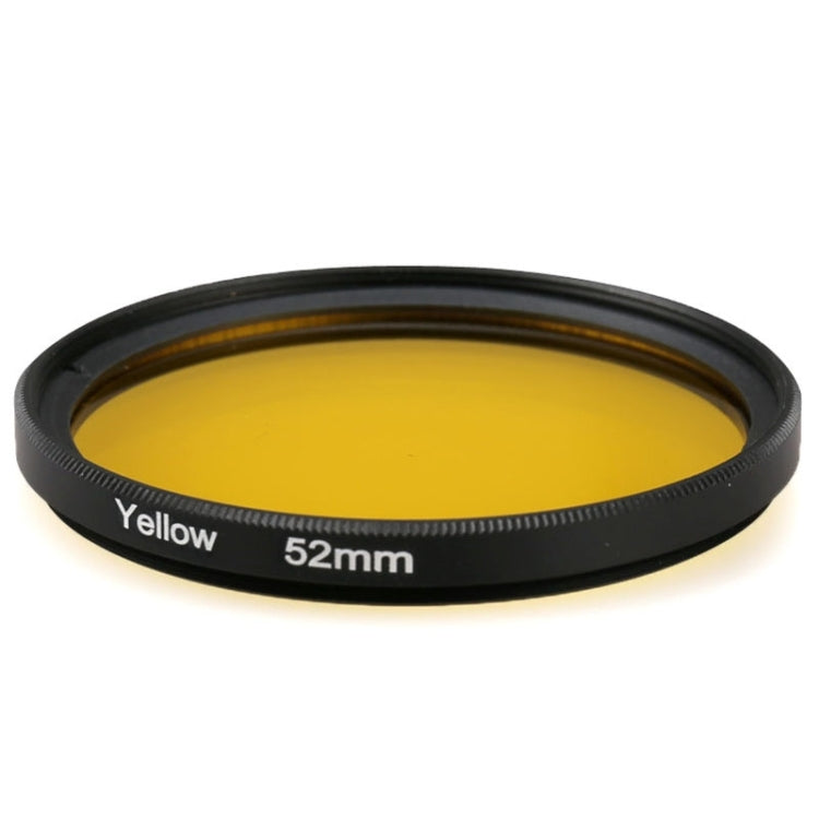 52mm Round Circle Color UV Lens Filter for GoPro HERO 4 / 3+, UV Lens (Yellow), UV Lens (Red)