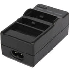 AHDBT-401 Digital Camera Double Battery Charger + Car Charger + Adapter for GoPro HERO4, GP280-B