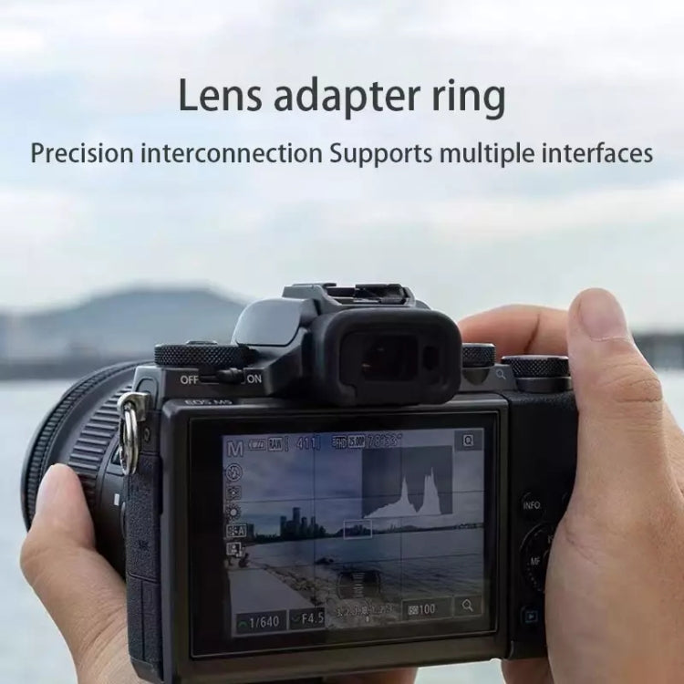 EOS-M4/3 Lens Mount Stepping Ring, Olympus M4/3
