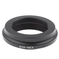 M39-NEX Lens Mount Stepping Ring, Leica M39