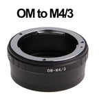 OM-M4/3 Lens Mount Stepping Ring, M4/3