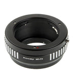MD Lens to FX Lens Mount Stepping Ring, For Fuji FX