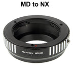 MD Lens to NX Lens Mount Stepping Ring, For Samsung NX