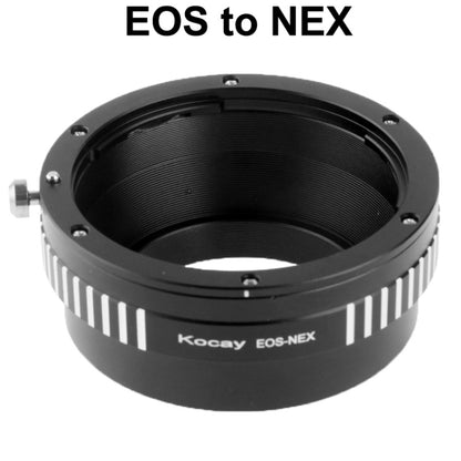 EOS Lens to NEX Lens Mount Stepping Ring, NEX Lens