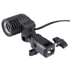 E27 AC Socket Studio Light Mount Stand Umbrella Holder