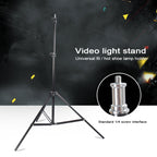 68cm-200cm Height Professional Photography Aluminum Lighting Stand for Studio Flash Light