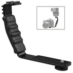 Universal Professional Flash Metal Bracket Mount for DSLR Digital Camera / Camera, L-bracket