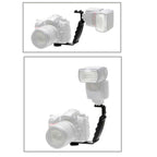 Universal Professional Flash Metal Bracket Mount for DSLR Digital Camera / Camera, L-bracket