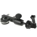 Handlebar Seatpost Big Pole Mount Bike Moto Bicycle Clamp with Tripod Mount Adapter & Screw for GoPro, Insta360, DJI and Other Action Cameras, Moto Bicycle Clamp
