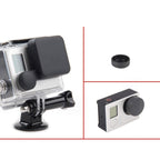 Protective Camera Lens Cap Cover + Housing Case Cover Set for SJ4000 Sport Camera, SJ4000