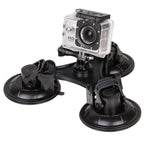 XM70-B Triangle Direction Suction Cup Mount with Hexagonal Screwdriver for GoPro, Insta360, DJI and Other Action Cameras, For GoPro HERO9 XM70-B