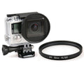 52mm Round Circle UV Lens Filter for GoPro HERO4 / 3+, UV Lens