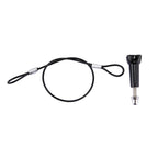 Stainless Steel Lanyard / Tether with Screw for GoPro HERO11 Black/HERO10 Black / HERO9 Black /HERO8 Black /7 /6/ 5 /5 Session /4 /3+ /3 /2 /1, Length: 19cm, Length: 31.5cm