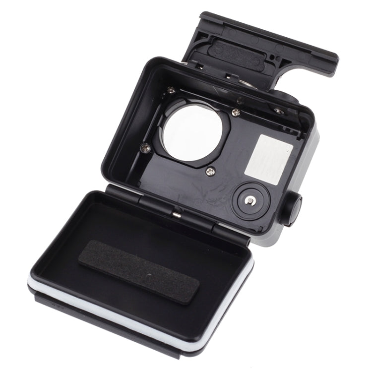 Black Edition Waterproof Housing Protective Case with Buckle Basic Mount for GoPro HERO4 /3+,  Waterproof Depth: 10m, 10m Waterproof