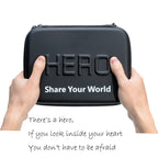 Shockproof Waterproof Portable Travel Case for GoPro, Insta360, DJI and Other Action Cameras Accessories, Size: 22cm x 16cm x 7cm, Size: 22cm x 16cm x 7cm