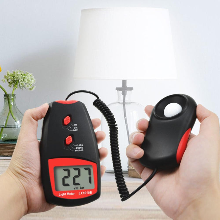 Digital Light Meter, Measuring Range: 1-100000 Lux, 1010B