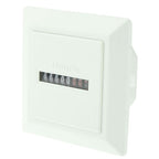 HM-1 AC Hour Meter, Time Setting Range: 0-99,999.99 Hours