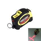 Laser Level with Tape Measure Pro (25 feet) & Belt Clip / Can be Attached to Tripod