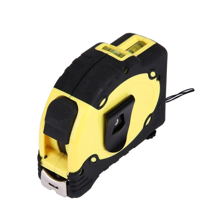 Laser Level with Tape Measure Pro (25 feet) & Belt Clip / Can be Attached to Tripod