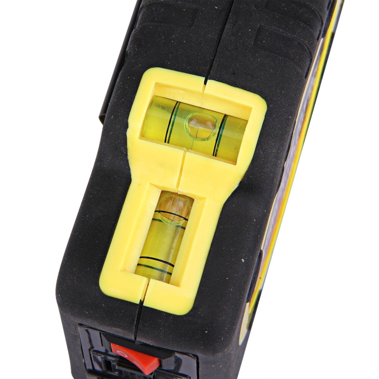Laser Level with Tape Measure Pro (25 feet) & Belt Clip / Can be Attached to Tripod